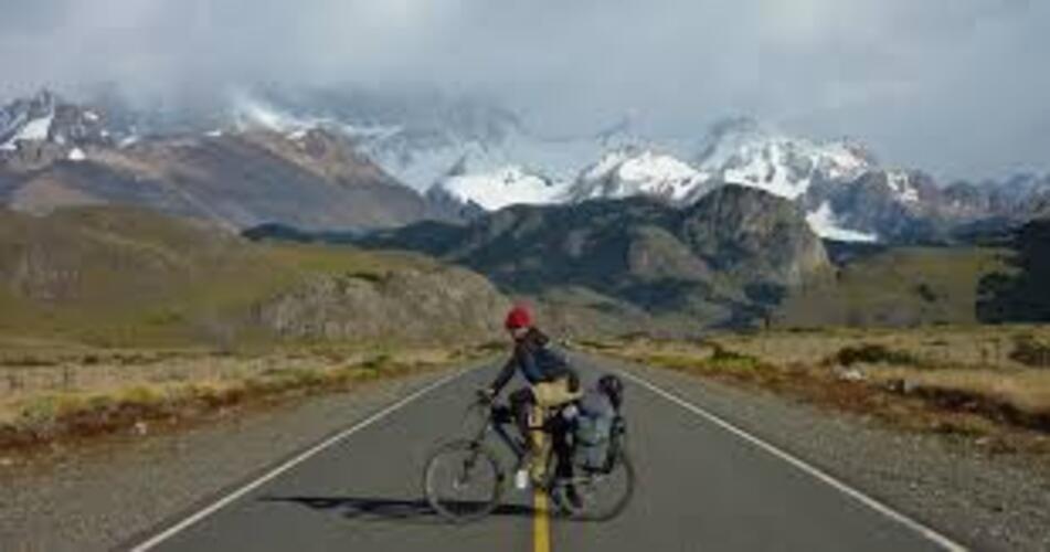 El hombre que cruzó Sudamérica con su bicicleta