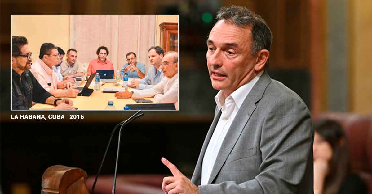 Enrique Santiago, el asesor de las Farc vuelto figura política en su país, España