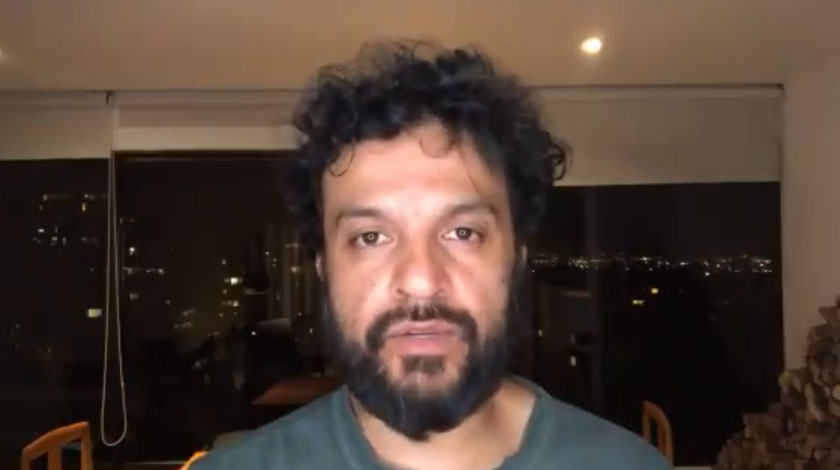 La indignación del Partido Verde contra Julián Román