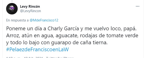  - El patético intento de Levy Rincón por parecerse a Martín de Francisco