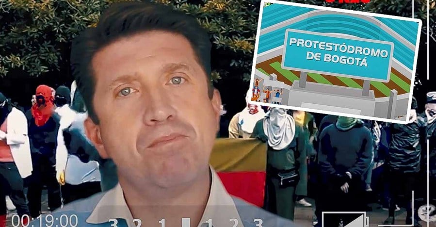 El Protestódromo, la estupida idea del nuevo Ministro de Defensa