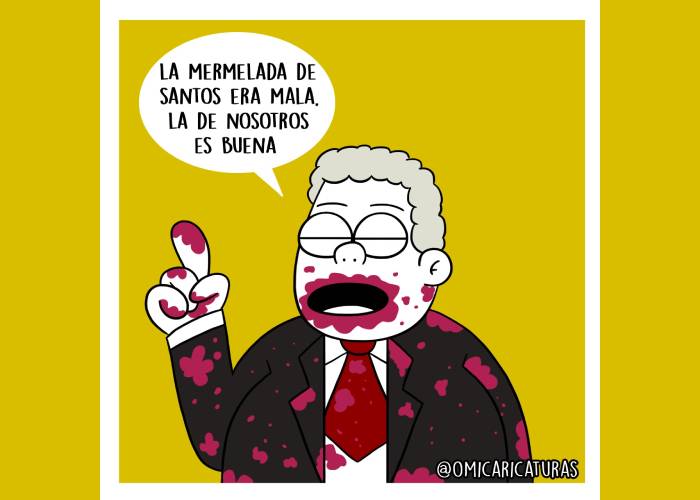 Caricatura: La mermelada de Duque