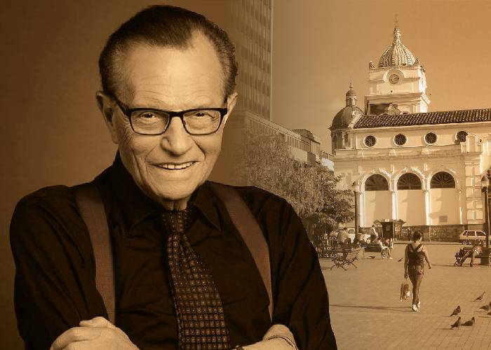 Cuando Larry King estuvo en Pasto