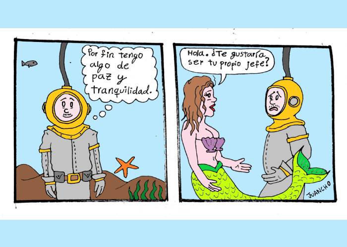 Caricatura: Problemas contemporáneos