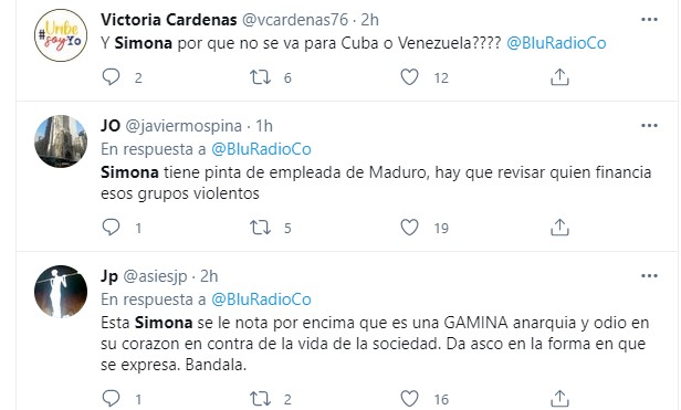  - El odio que sienten los colombianos por los jóvenes que protestan