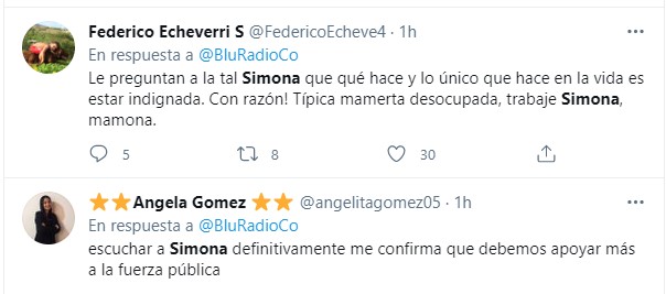  - El odio que sienten los colombianos por los jóvenes que protestan