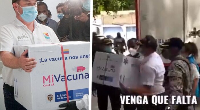 - El infame show que montaron en Sincelejo con las vacunas