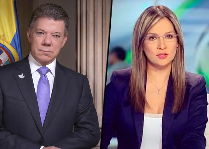 Varillazos de Vicky Dávila a Juan Manuel Santos