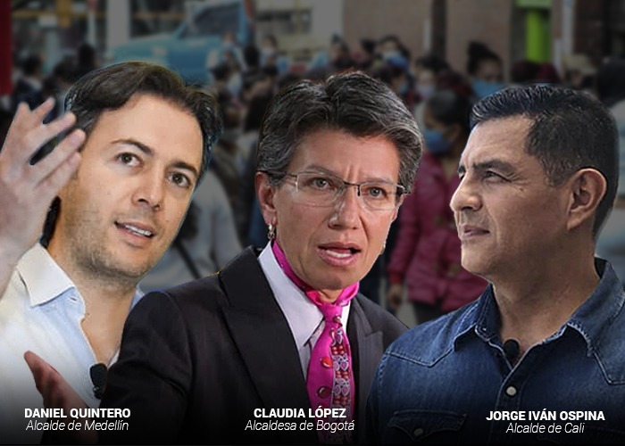 Castigo de la gente a los alcaldes de Bogotá, Medellín y Cali