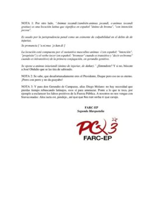 Santrich le responde al presidente Duque con clase de latín - -- Las2orillas - Santrich le responde al presidente Duque con clase de latín