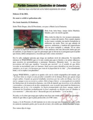 Santrich le responde al presidente Duque con clase de latín - -- Las2orillas - Santrich le responde al presidente Duque con clase de latín