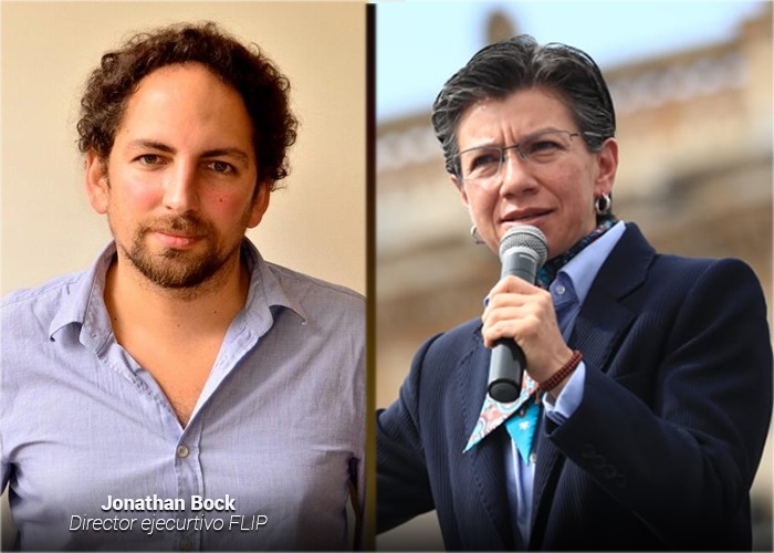 Quejas ante la FLIP contra Claudia López por maltrato a periodistas