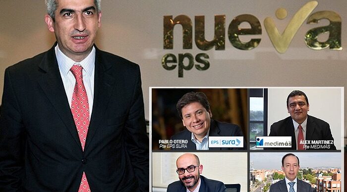  - ¿Quiénes manejan las 5 EPS que mandan en Colombia?