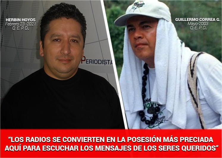 Familiares de Guillermo Gaviria reconocen el valor de Herbin Hoyos