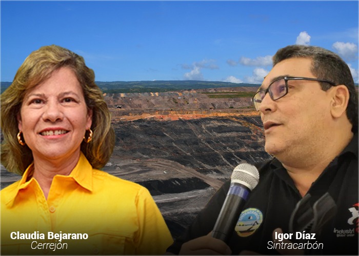 Nuevo round de la presidenta del Cerrejón con el Presidente del Sindicato