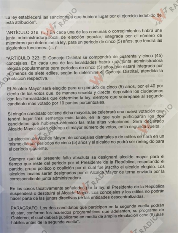 Este es el proyecto de ley que ampliaría a 5 años el periodo del ...