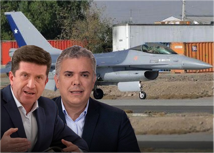 Los F-16 que compraría el gobierno Duque