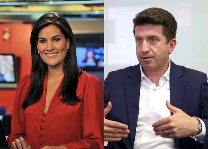 Vanessa de la Torre le restriega su pasado al Ministro de Defensa