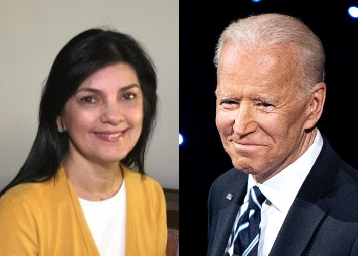 Una colombiana se le adelantó a Duque y logró conversación con Biden