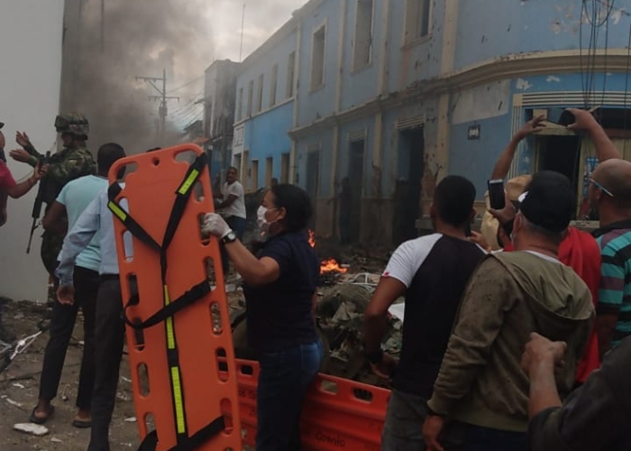 Atentado con carrobomba en alcaldía de Corinto deja al menos 4 heridos