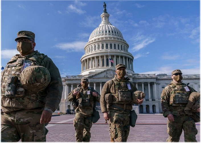 Policía de EE.UU. alerta posible complot contra el Capitolio el 4 de marzo