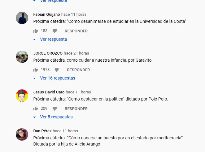  - El fracaso de Álvaro Uribe como profesor