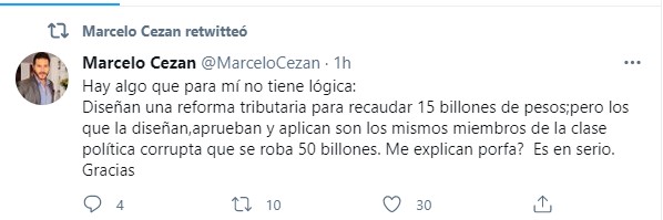  - Marcelo Cezan, otro actor que está harto de Ivan Duque
