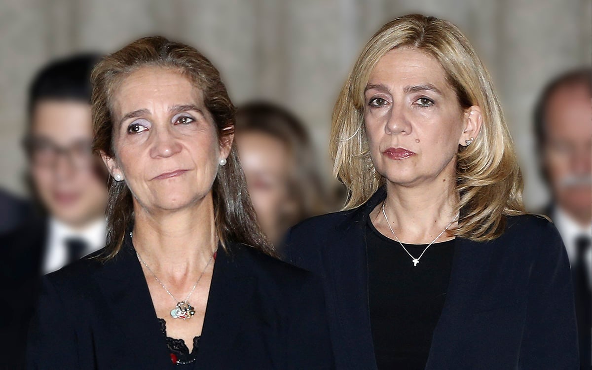 Las hijas del rey Juan Carlos se vacunan en Emiratos mientras visitan a su papá