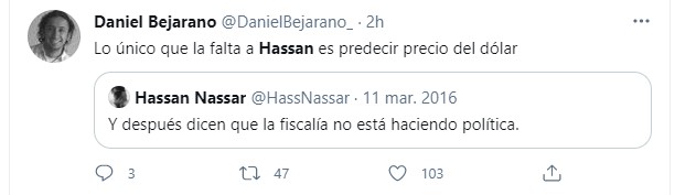  - "Y después dicen que la Fiscalía no está haciendo política": Hassan Nassar