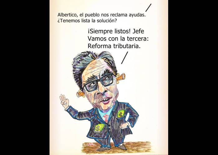 Caricatura: Haciendo oídos sordos