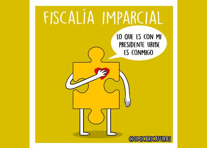 Caricatura: Fiscalía imparcial