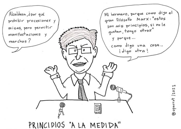 Caricatura: Principios a la medida