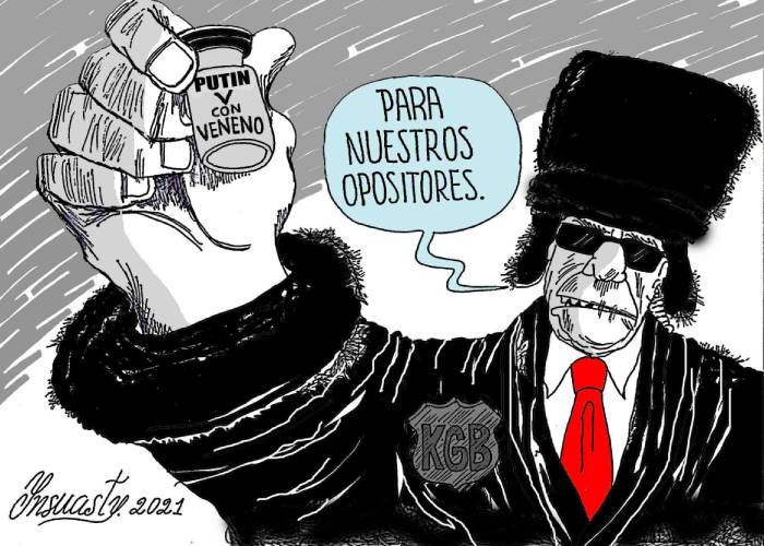 Caricaturas: Con V de Veneno