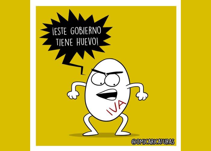 Caricatura: ¡Este gobierno tiene huevo!