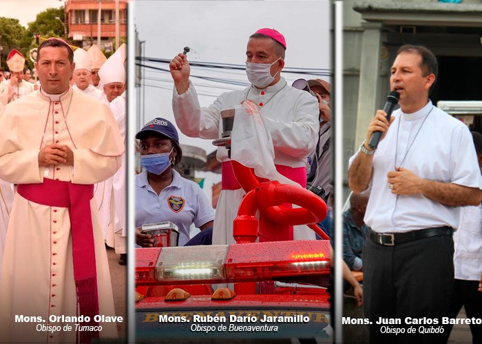 Tres guerreros con sotana se enfrentan a la violencia en el Pacífico