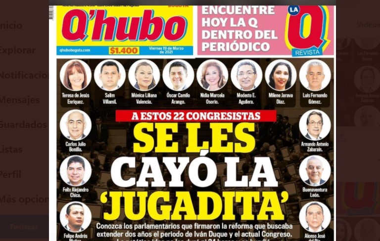 ¿En qué momento el Q'hubo se le volteó a Duque?