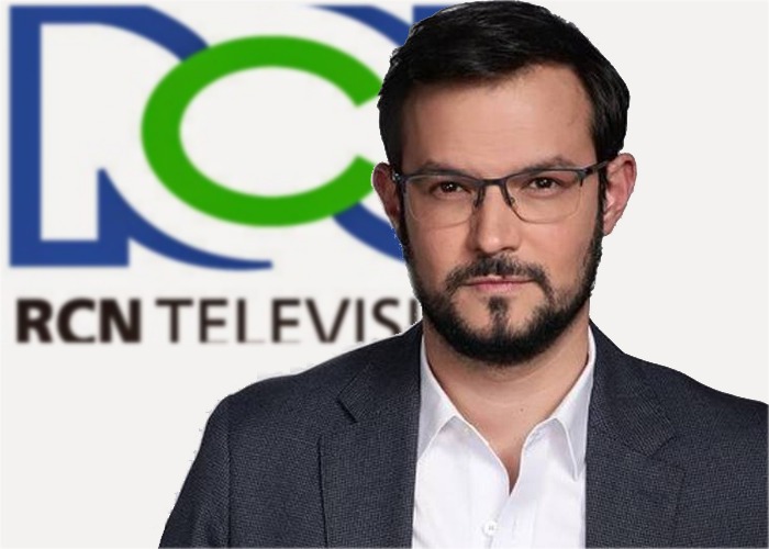 Estreno de José Manuel Acevedo en Noticias RCN con barrida de periodistas