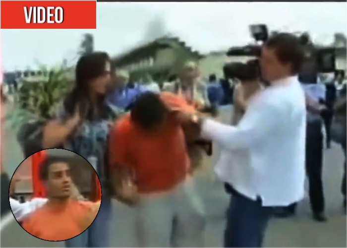 El día que un camarógrafo casi le rompe la cabeza a Juan Pablo Montoya