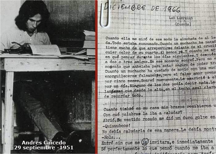 Andrés Caicedo, 44 años de muerto, y aún con obra para publicar