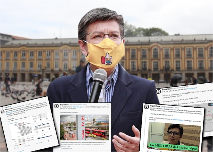 La guerra sucia contra Claudia López en las redes sociales