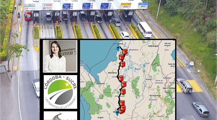  - Quién se queda con la plata de los 10 peajes de la vía Medellín – Cartagena