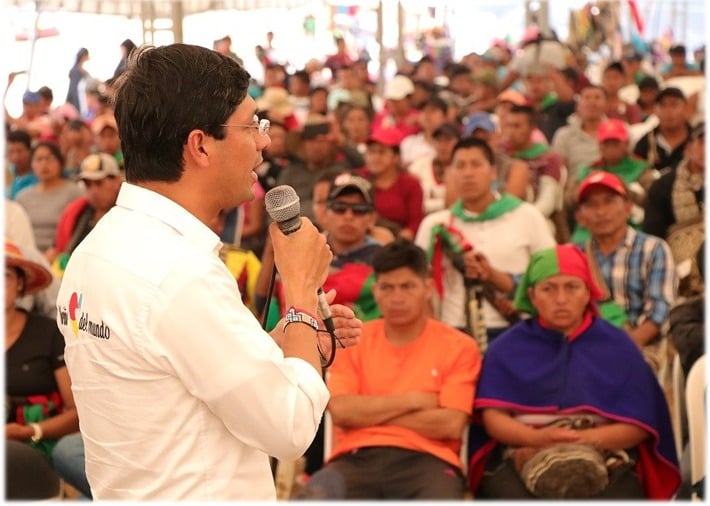 Camilo Romero arranca campaña presidencial peleando contra el glifosato