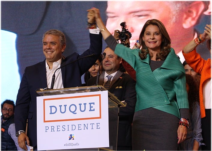 Encuesta Guarumo: sube imagen favorable de Duque y cae la vicepresidente