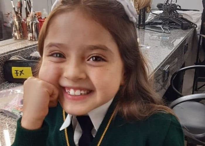 Hanny Vizcaíno, la pequeña actriz de 'Pa' quererte' que salvó a RCN