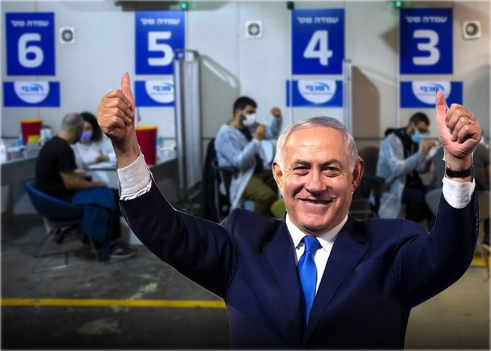 Benjamin Netanyahu espera nueva victoria después de convertir a Israel en líder en vacunación