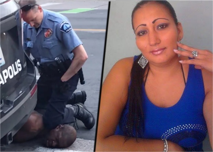 Muere una mujer salvadoreña sometida por policías de manera similar a George Floyd, en México