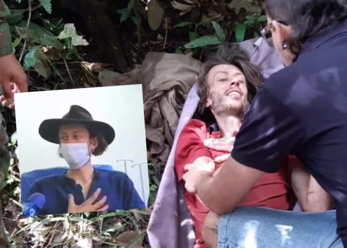 El peor viaje de Ayahuasca llegó a su fin: encontraron al alemán perdido en Putumayo