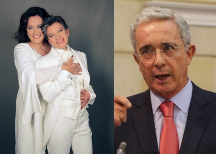 Angelica Lozano defiende con todo a su esposa de los ataques de Uribe