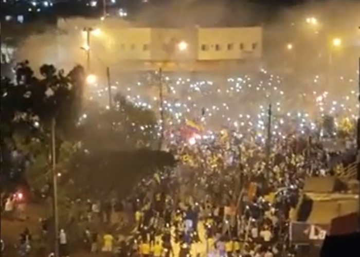 Protestas ciudadanas pacificas esta noche en Cali