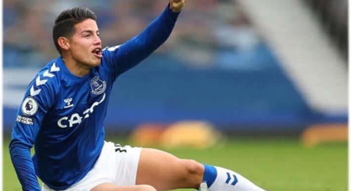  - James Rodríguez, el gran fracaso de la temporada en la Premier